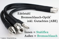 Stahlflex Bremsleitungen für Mercedes C-Klasse [A205 Cabrio]
