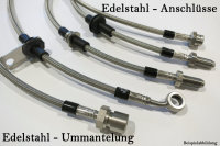 Bremsleitungen Stahlflex für Abarth 500C/595C/695C (312) 1.4 160PS Cabrio (2011-)